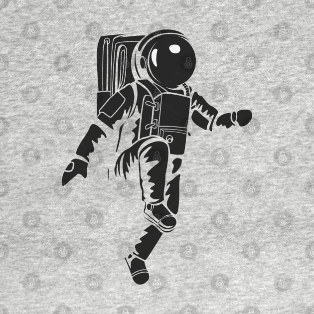 Moonwalk in space by Whatastory